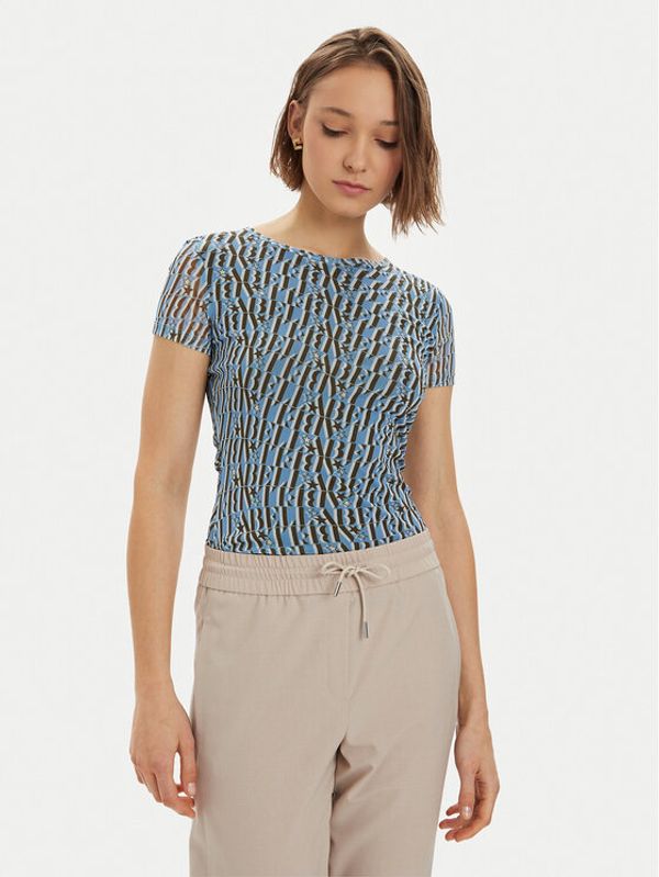 Marella Marella T-shirt Zulia 2413971014 Plava Regular Fit