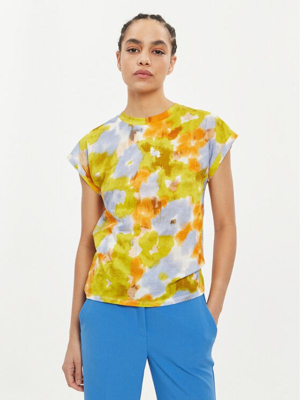 Marella Marella T-shirt Zum 2413941022 Šarena Regular Fit