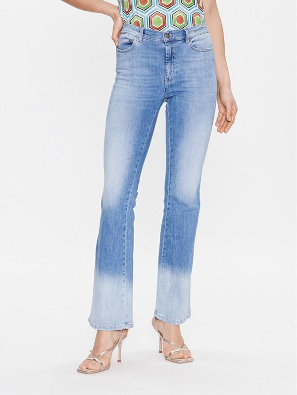 Marella Marella Traperice Bcut 2331811134 Plava Bootcut Fit