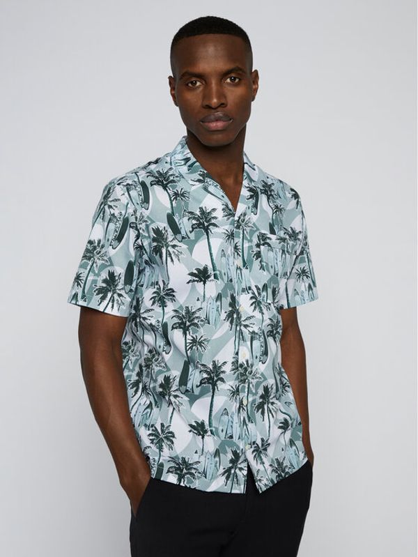 Matinique Matinique Košulja 30206633 Zelena Regular Fit
