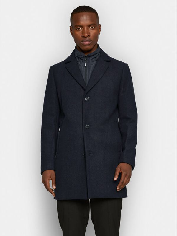 Matinique Matinique Vuneni kaput 30206267 Tamnoplava Regular Fit