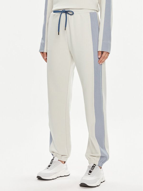 Max Mara Leisure Max Mara Leisure Donji dio trenerke Markus 2416781038 Écru Regular Fit