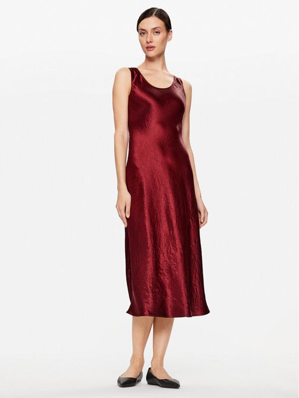 Max Mara Leisure Max Mara Leisure Koktel haljina Talete 2332260136 Tamnocrvena Regular Fit