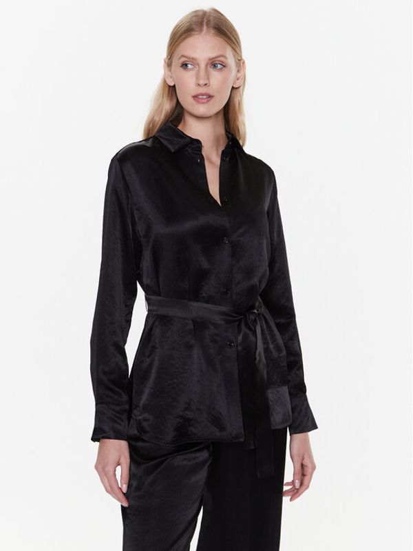 Max Mara Leisure Max Mara Leisure Košulja Holiday 23311102 Crna Regular Fit