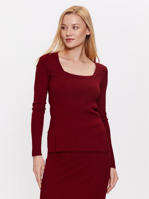 Max Mara Leisure Max Mara Leisure Majica Timore 2333660334 Tamnocrvena Regular Fit