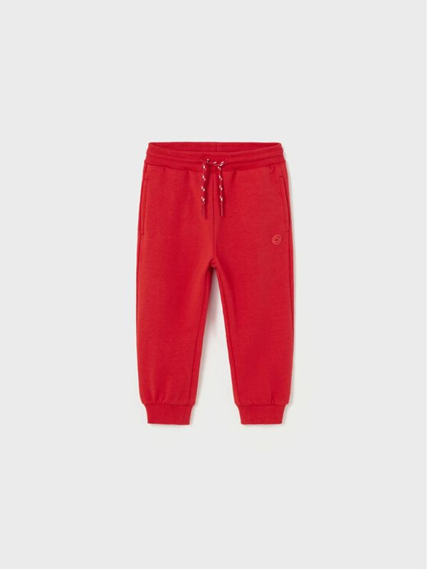 Mayoral Mayoral Donji dio trenerke 711 Crvena Regular Fit