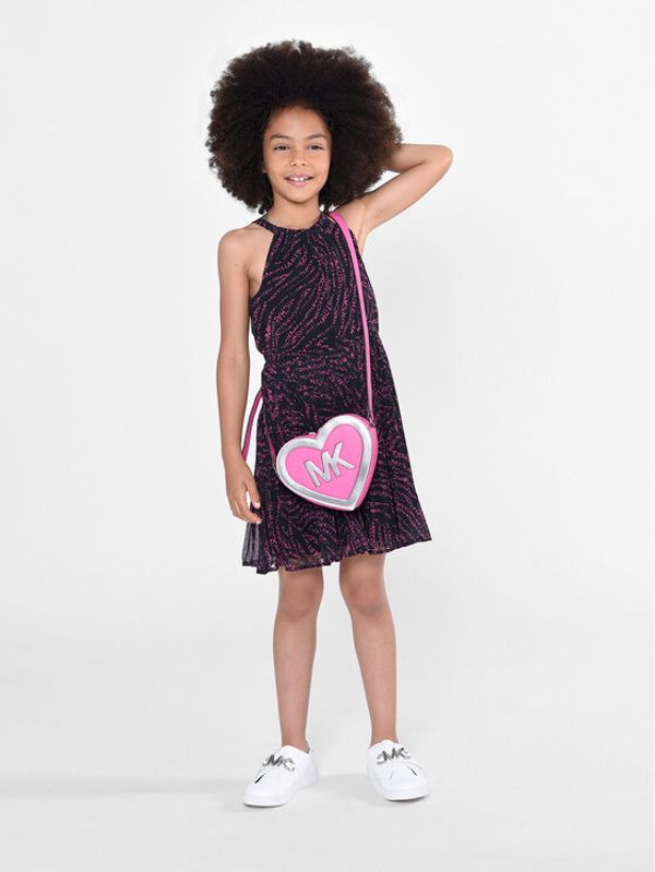 MICHAEL KORS KIDS MICHAEL KORS KIDS Elegantna haljina R12152 D Crna Regular Fit