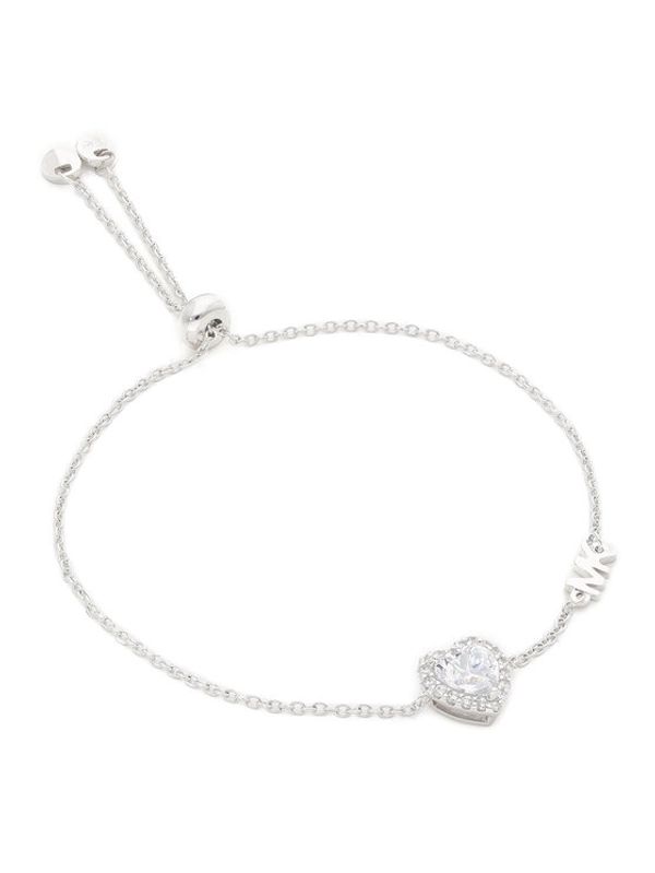 Michael Kors Michael Kors Narukvica Bril Heart Sldr MKC1518AN040 Srebrna
