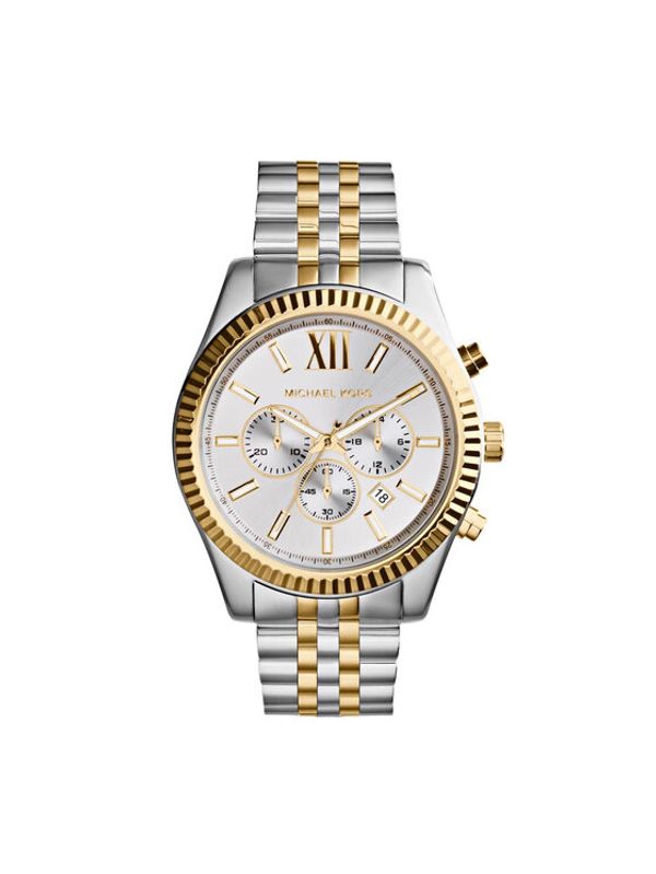 Michael Kors Michael Kors Sat Lexington MK8344 Srebrna