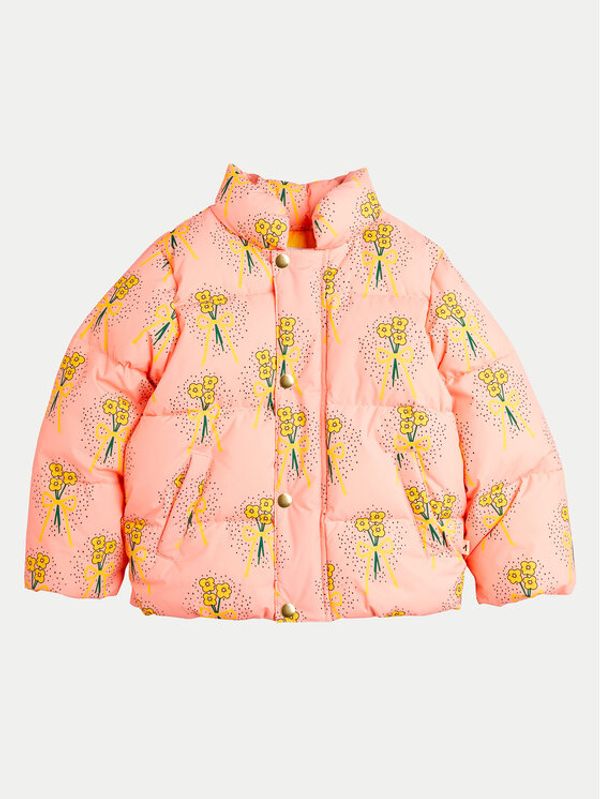 MINI RODINI Mini Rodini Pernata jakna Winter Flowers Aop 2471011328 Ružičasta Regular Fit