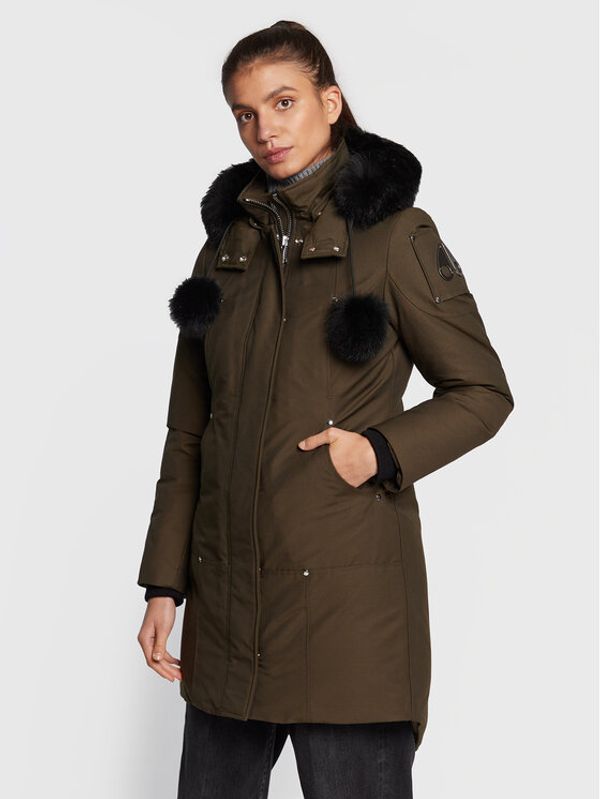 Moose Knuckles Moose Knuckles Parka Original Stirling MK2003LP Zelena Regular Fit