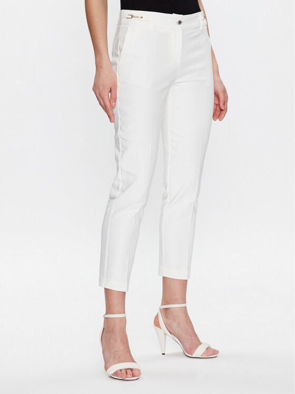 Morgan Morgan Hlače 231-PRAZY.F Bijela Slim Fit