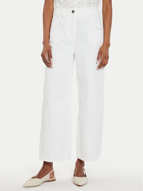 Morgan Morgan Traperice 242-PEZEL Bijela Wide Leg