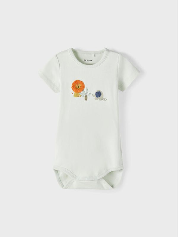 NAME IT NAME IT Dječje body 13203207 Zelena Regular Fit
