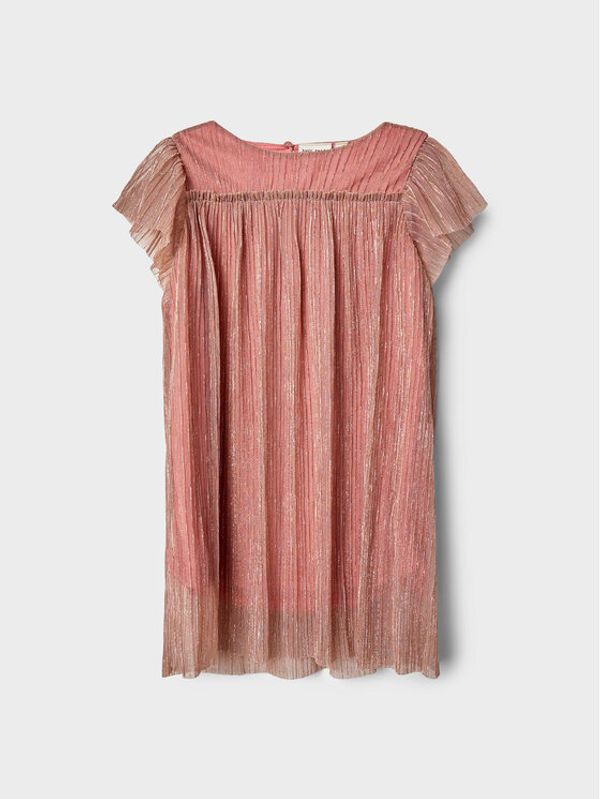 NAME IT NAME IT Elegantna haljina 13209903 Smeđa Regular Fit