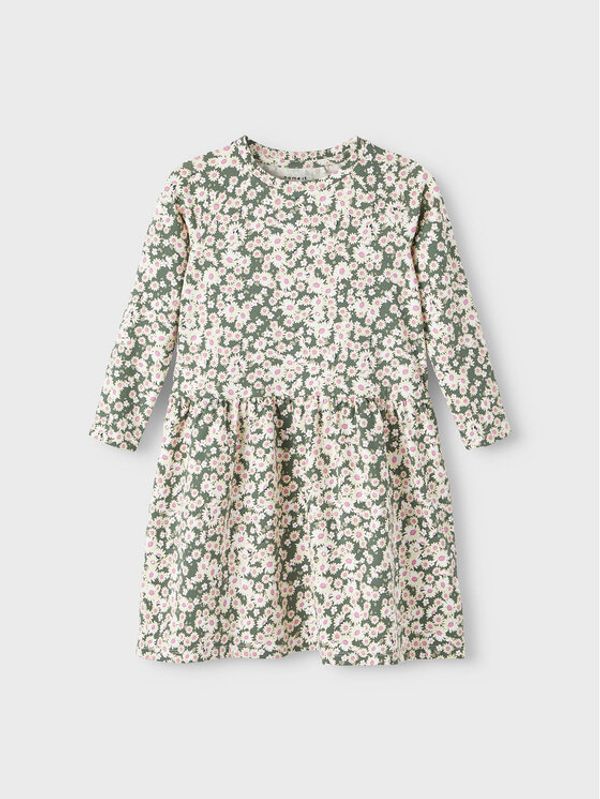 NAME IT NAME IT Haljina 13212839 Zelena Regular Fit