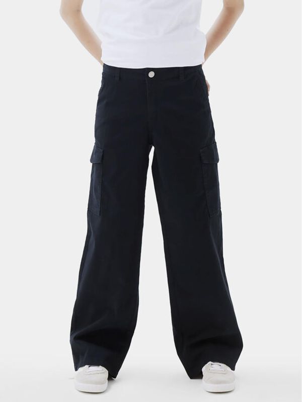 NAME IT NAME IT Hlače 13220718 Crna Wide Leg