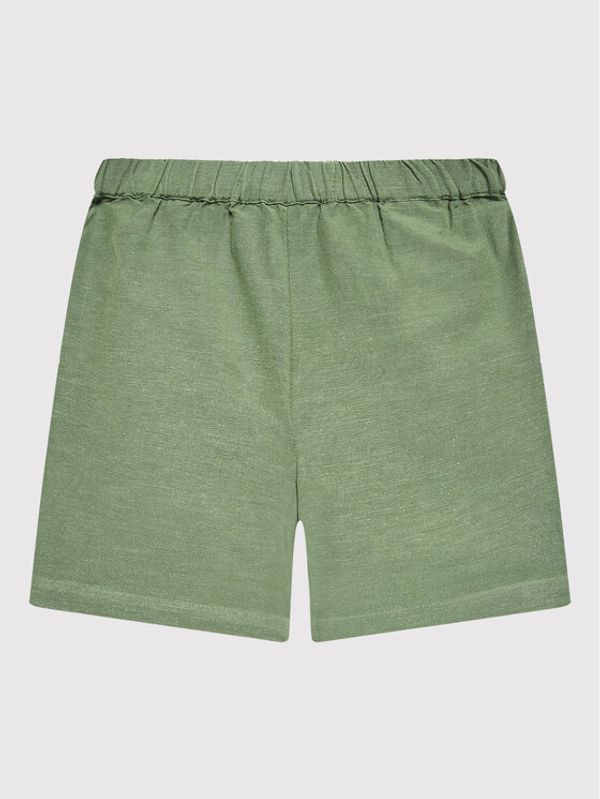 NAME IT NAME IT Kratke hlače 13200381 Zelena Regular Fit