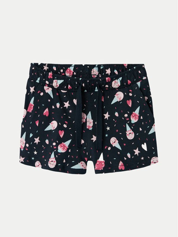 NAME IT NAME IT Kratke hlače Vigga 13215112 Tamnoplava Regular Fit