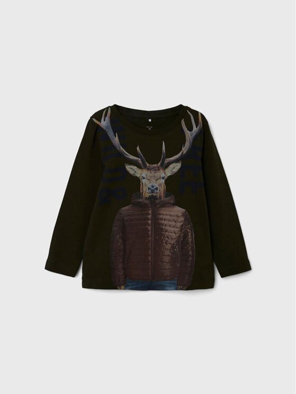 NAME IT NAME IT Majica 13206779 Zelena Regular Fit