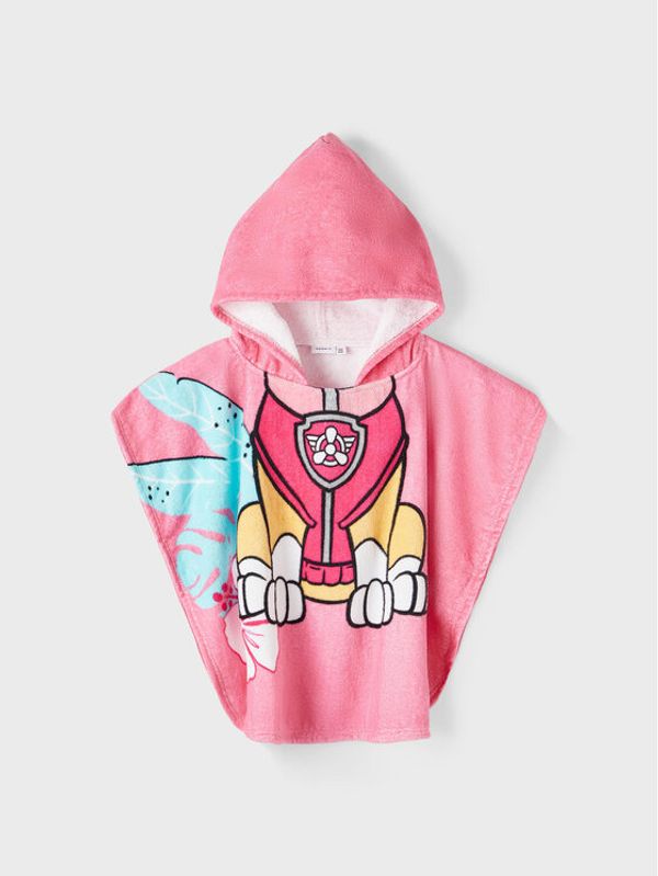 NAME IT NAME IT Pončo PAW PATROL 13214016 Ružičasta