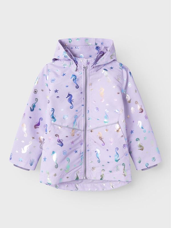 NAME IT NAME IT Prijelazna jakna 13225081 Ljubičasta Regular Fit