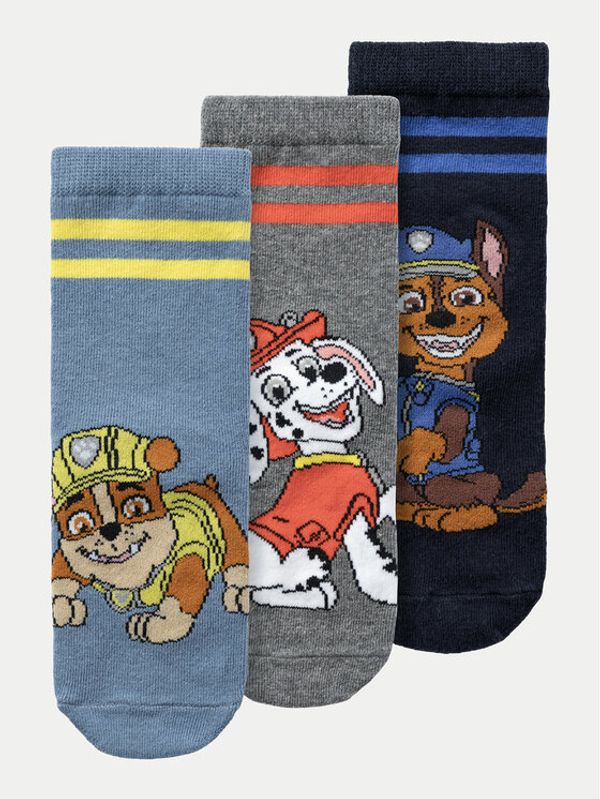 NAME IT NAME IT Set od 3 para dječjih visokih čarapa PAW PATROL 13232187 Šarena