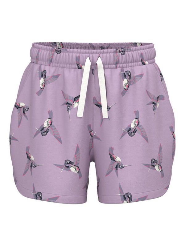 NAME IT NAME IT Sportske kratke hlače 13217262 Ljubičasta Regular Fit