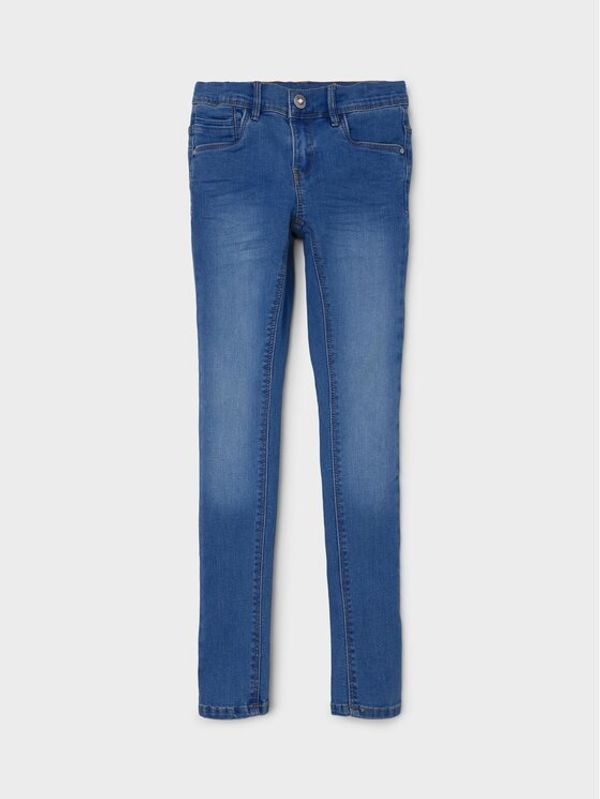 NAME IT NAME IT Traperice 13208871 Plava Skinny Fit