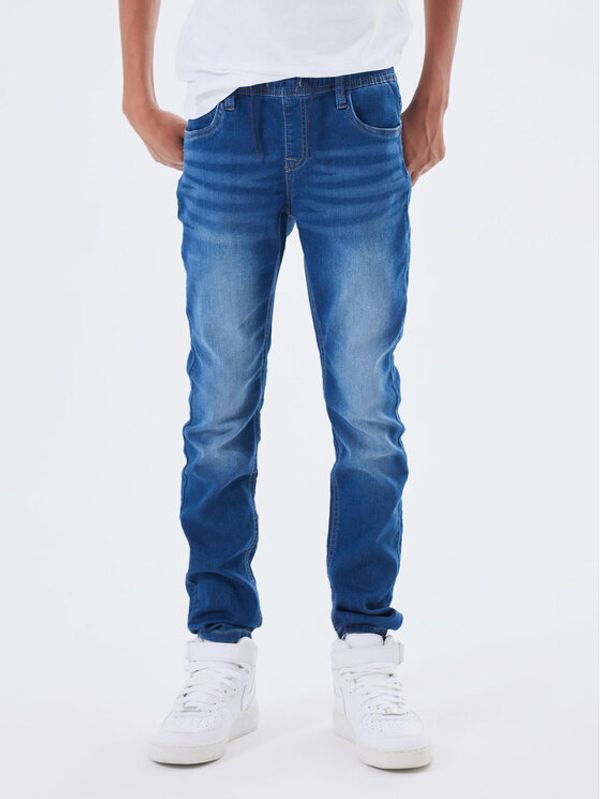 NAME IT NAME IT Traperice Robin 13185212 Plava Slim Fit