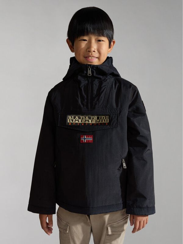 Napapijri Napapijri Anorak jakna NP0A4GNA S Crna Regular Fit