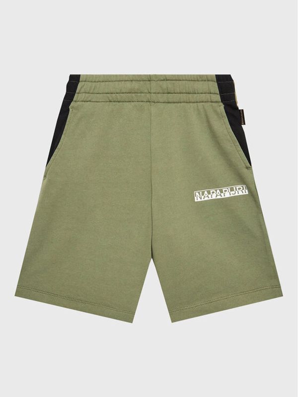 Napapijri Napapijri Kratke hlače Pinta NP0A4GX8 D Zelena Regular Fit