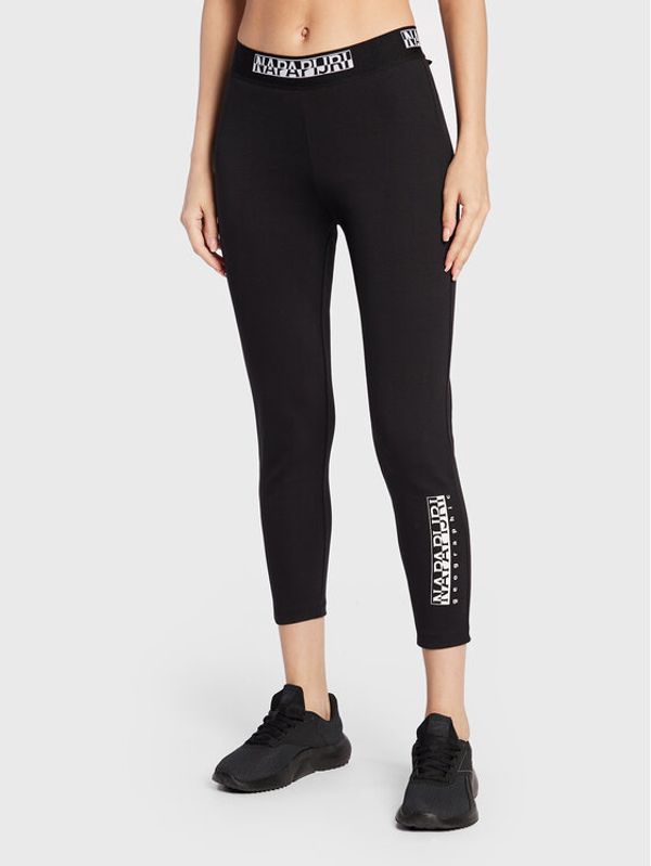 Napapijri Napapijri Leggings M-Box NP0A4GKT Crna Slim Fit