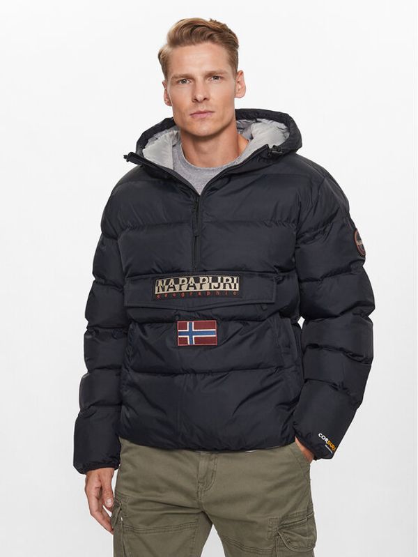 Napapijri Napapijri Pernata jakna Rainforest NP0A4HMA Crna Regular Fit