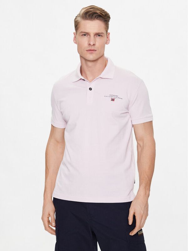Napapijri Napapijri Polo Elbas NP0A4GDL Ružičasta Regular Fit