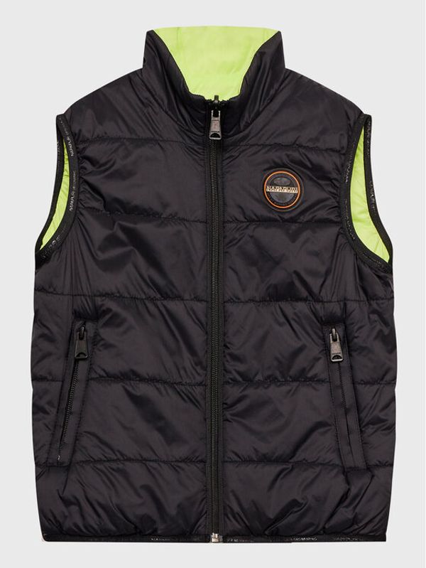 Napapijri Napapijri Prsluk Santafe NP0A4GXA M Crna Regular Fit