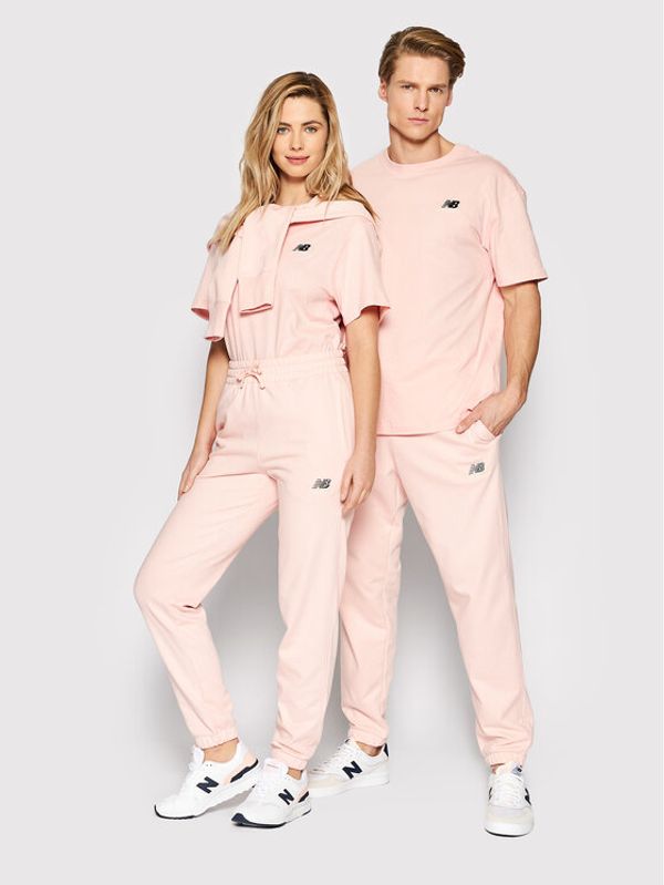 New Balance New Balance Donji dio trenerke Unisex UP21500 Ružičasta Athletic Fit