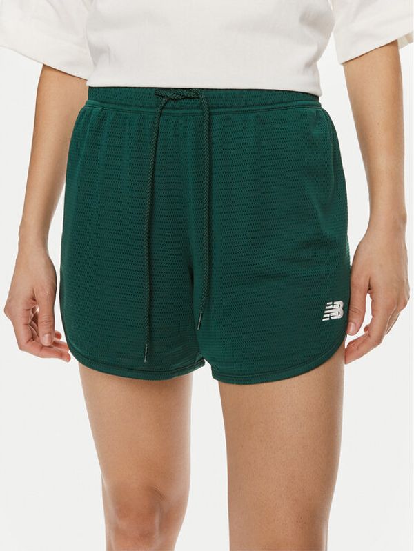 New Balance New Balance Sportske kratke hlače WS41510 Zelena Regular Fit