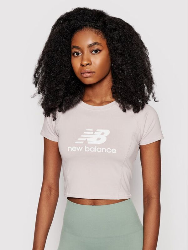 New Balance New Balance T-shirt Athletics Podium WT03503 Ružičasta Fitted Fit