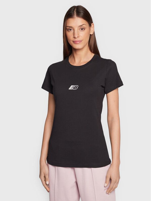 New Balance New Balance T-shirt Essentials WT23515 Crna Athletic Fit