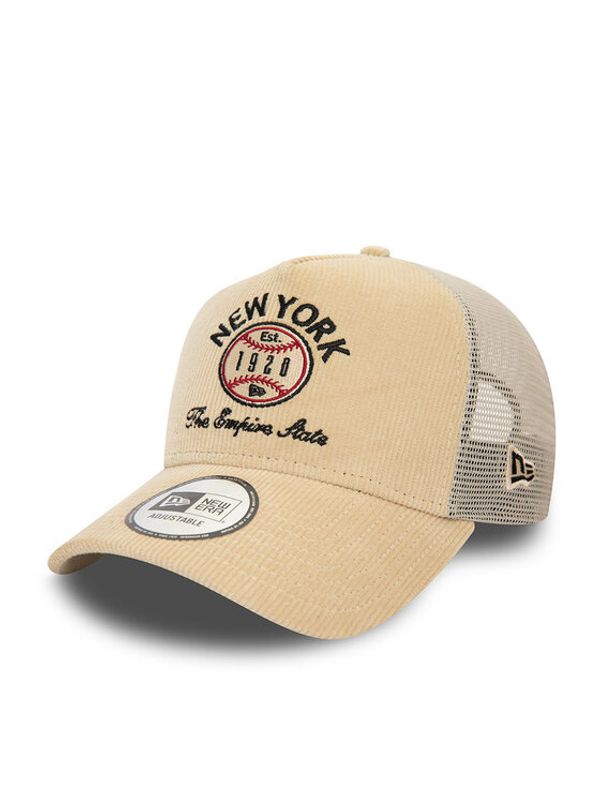 New Era New Era Šilterica Cord Graphic Trucke 60565530 Bež