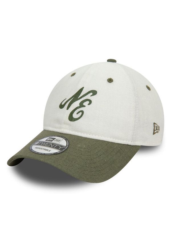 New Era New Era Šilterica Linen Script 920 Ne 60503545 Écru