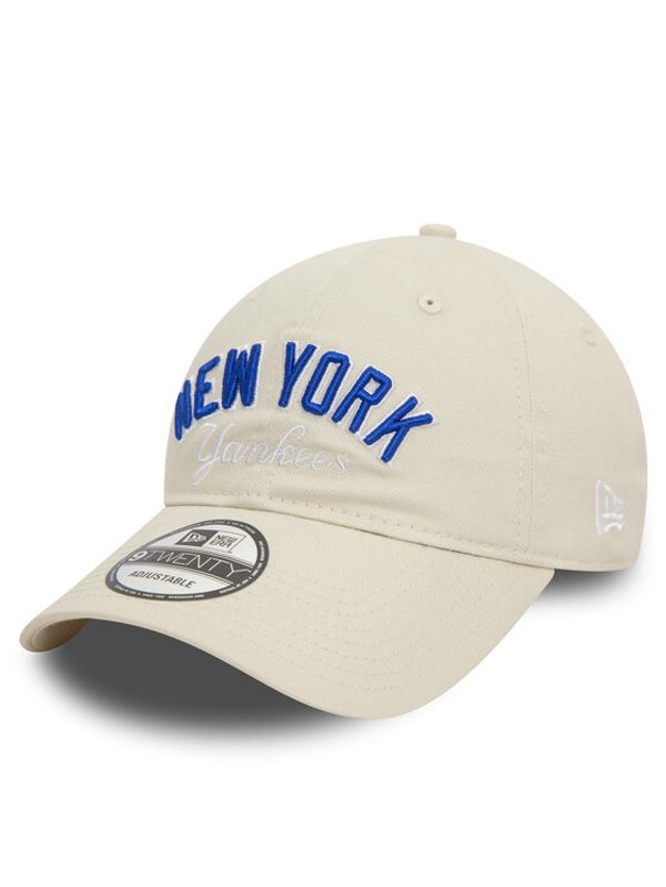 New Era New Era Šilterica Mlb Wordmark 920 Nyy 60503495 Bež