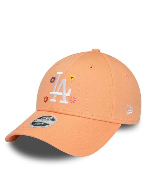 New Era New Era Šilterica Wmns Flower 940 La Dodgers 60435013 Narančasta