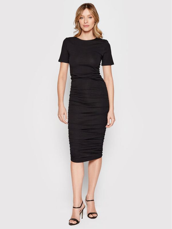 Noisy May Noisy May Haljina za svaki dan Emma 27021505 Crna Slim Fit