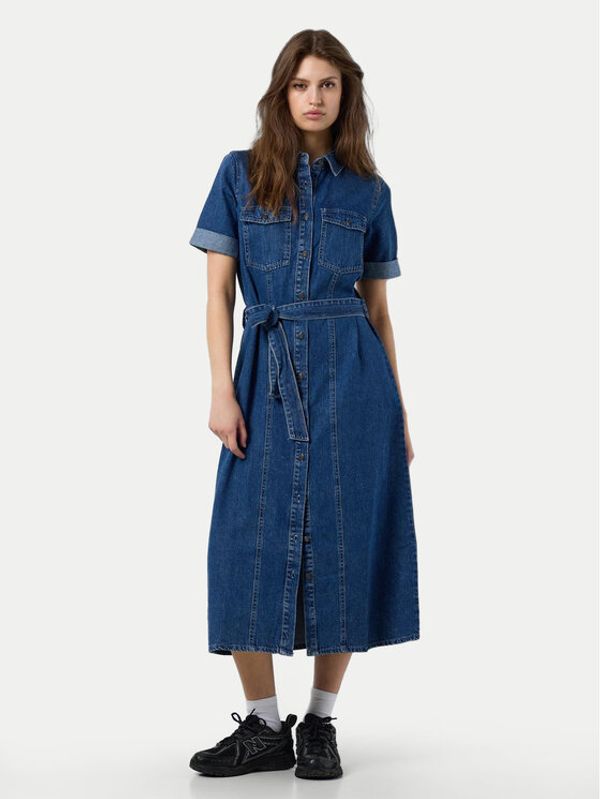Noisy May Noisy May Jeans haljina Gret 27030824 Plava Loose Fit