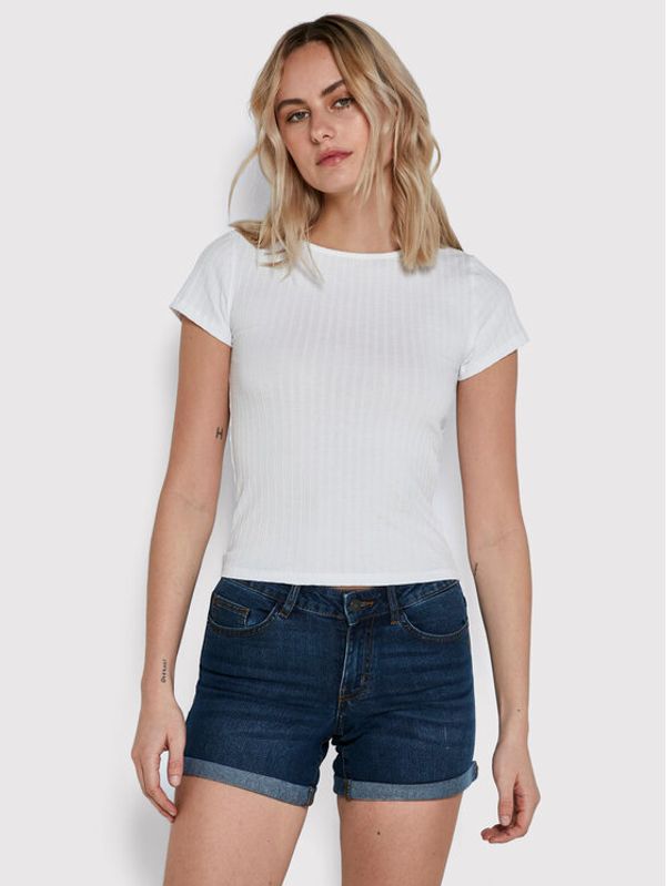 Noisy May Noisy May Kratke traperice Be Lucy 27019454 Tamnoplava Slim Fit