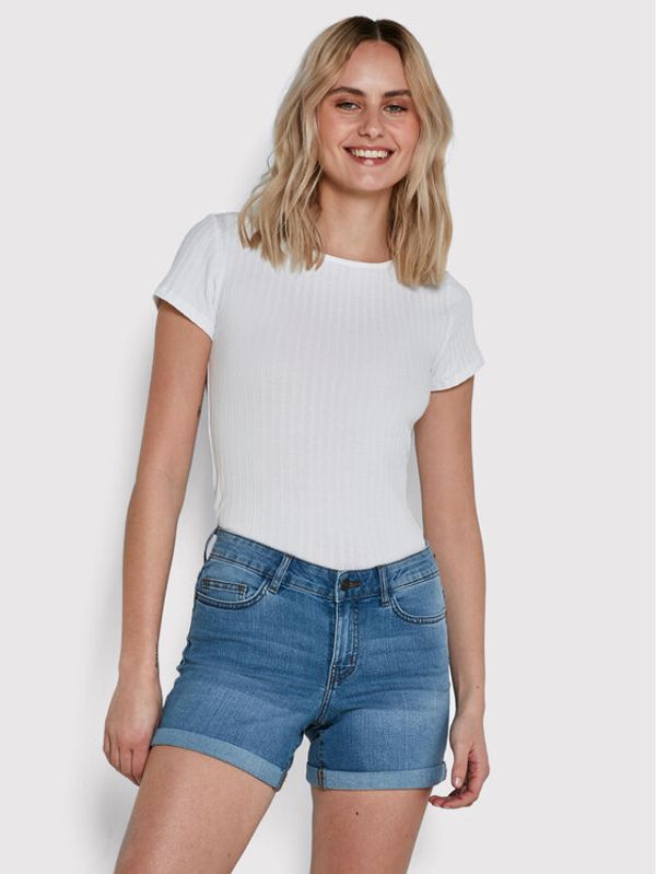 Noisy May Noisy May Kratke traperice Be Lucy 27019455 Plava Slim Fit