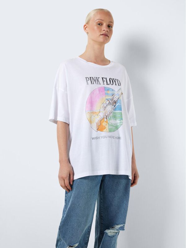 Noisy May Noisy May T-shirt Ida 27028377 Bijela Relaxed Fit