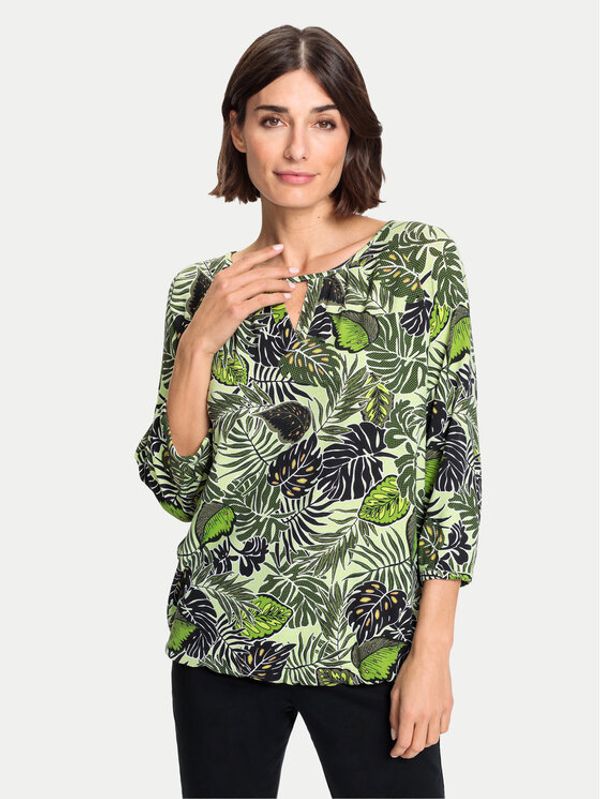Olsen Olsen Majica 11104793 Zelena Regular Fit